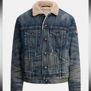 Fleece-Lined Trucker Jacket